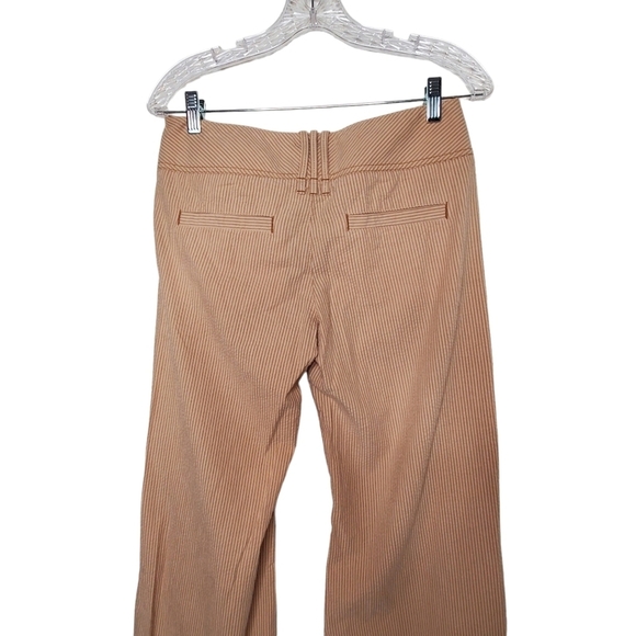 Free People Striped Pants, Women’s Wide Leg Lightweight Slacks Size 6 - Picture 5 of 8